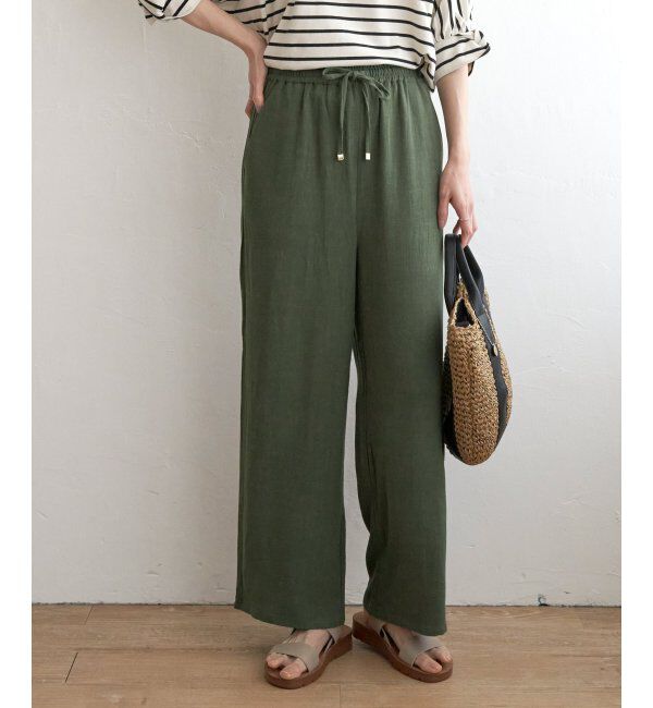 ikka「イージーワイドパンツ」|その他|