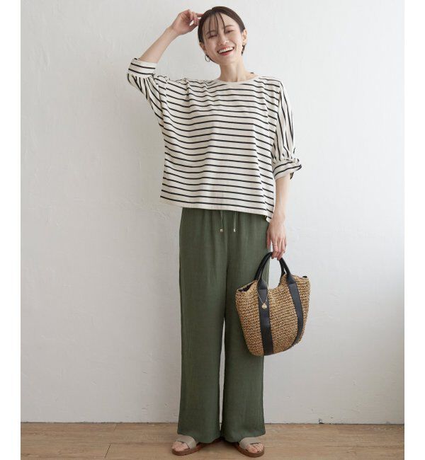 ikka「イージーワイドパンツ」|その他|