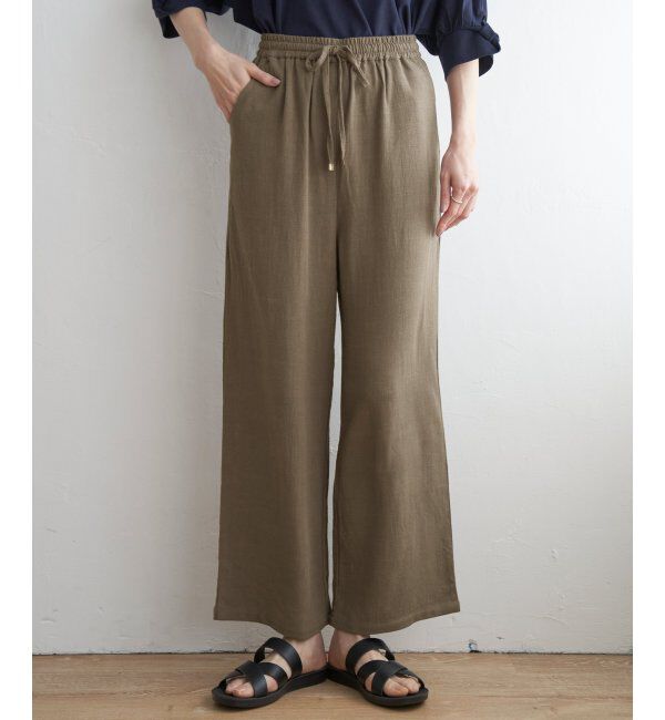 ikka「イージーワイドパンツ」|その他|