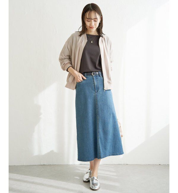 ikka「【雑誌InRed5月号掲載】シアーリブブルゾン」|ブルゾン・スタジャン|