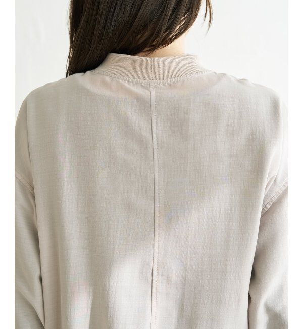 ikka「【雑誌InRed5月号掲載】シアーリブブルゾン」|ブルゾン・スタジャン|