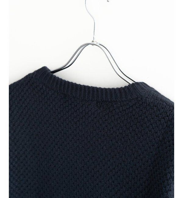 ikka「ブロックスメランジジャカードニット」|プルオーバー|