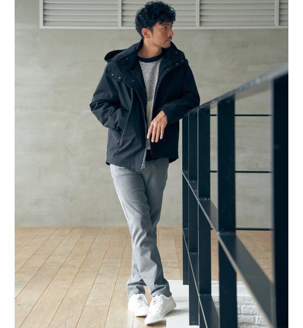 ikka「ブロックスメランジジャカードニット」|プルオーバー|