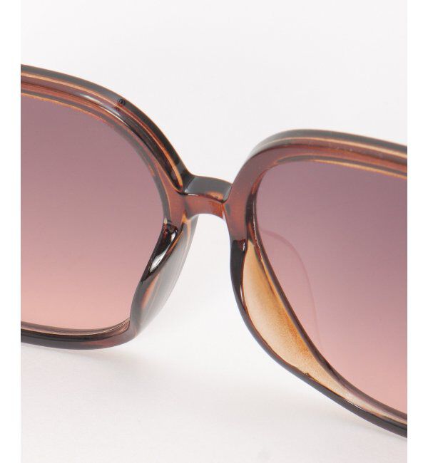 ikka「テンプルメタルダブルハーフ」|サングラス|