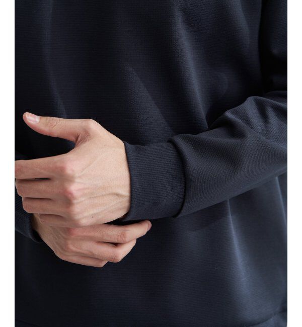 ikka「GOKU楽リップルダンボールクルーネック」|パーカー|