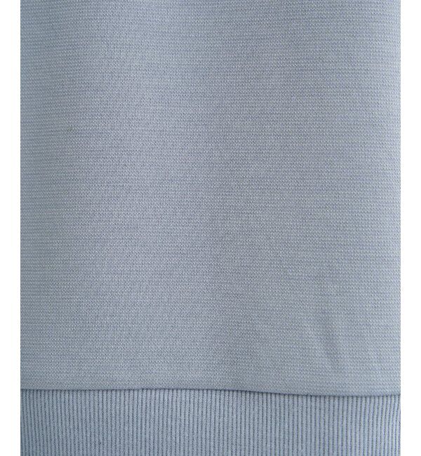 ikka「GOKU楽リップルダンボールクルーネック」|パーカー|