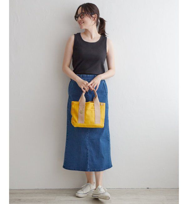 Lbc with Life「コットンUSAランダムテレコタンク 23」|キャミソール|