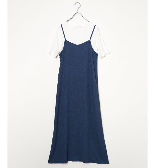 Lbc with Life「Ｔシャツセットヨウリュウキャミワンピ」|ワンピース|