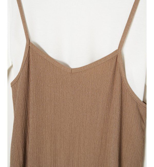 Lbc with Life「Ｔシャツセットヨウリュウキャミワンピ」|ワンピース|