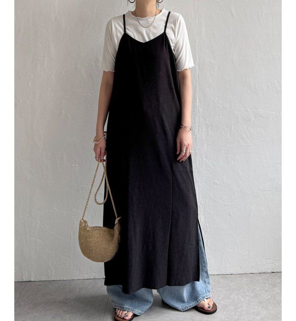 Lbc with Life「Ｔシャツセットヨウリュウキャミワンピ」|ワンピース|