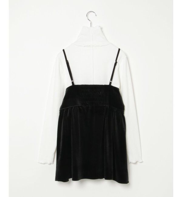 Lbc with Life「【2点セット】ベロアキャミチュニックタートルセット」|その他|