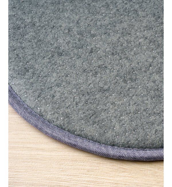 Lbc with Life「デニム 竹チェアパッド」|クッション・クッションカバー|