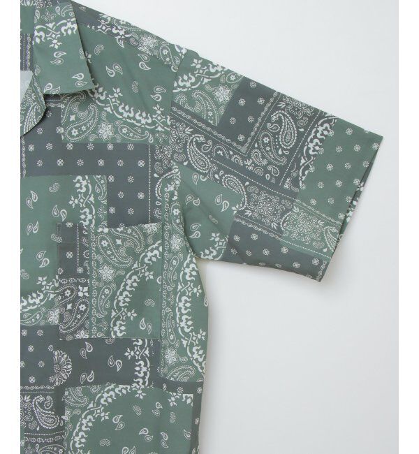 VENCE share style「バンダナプリントシャツ」|Tシャツ・カットソー|