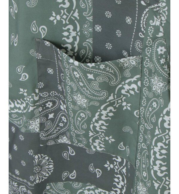 VENCE share style「バンダナプリントシャツ」|Tシャツ・カットソー|