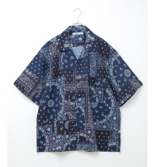 VENCE share style「バンダナプリントシャツ」|Tシャツ・カットソー|