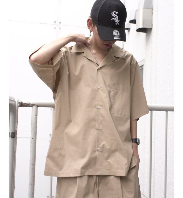 VENCE share style「バンダナプリントシャツ」|Tシャツ・カットソー|ベージュ