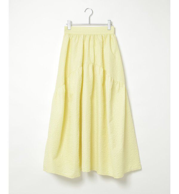 VENCE share style「フクレジャガードギャザースカート」|スカート|
