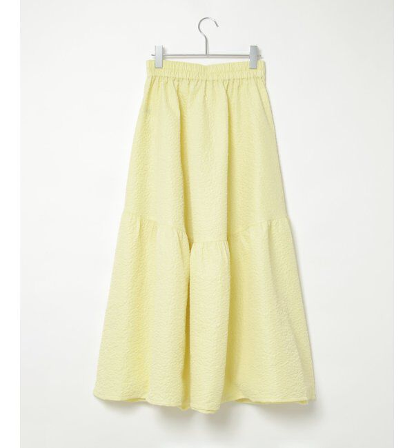 VENCE share style「フクレジャガードギャザースカート」|スカート|
