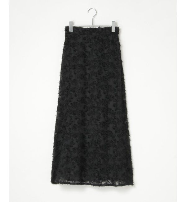 VENCE share style「フリンジシアージャガードスカート」|スカート|