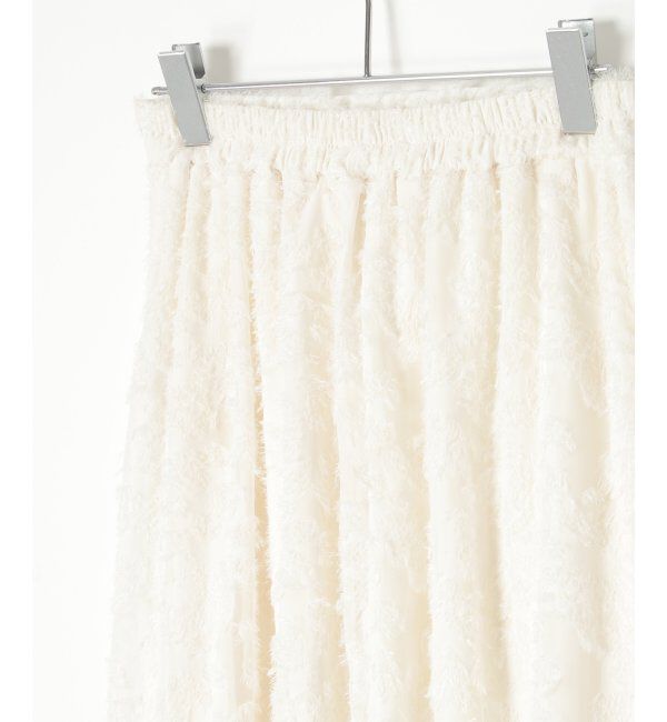 VENCE share style「フリンジシアージャガードスカート」|スカート|