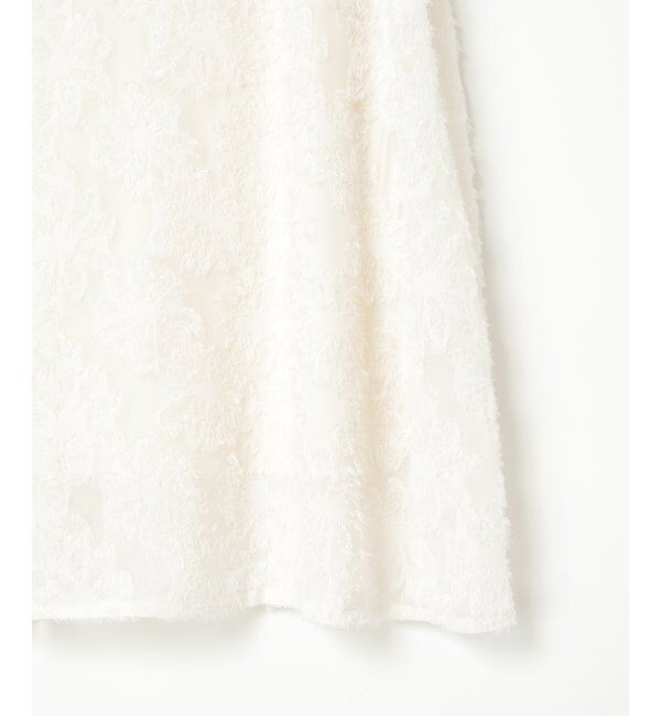 VENCE share style「フリンジシアージャガードスカート」|スカート|