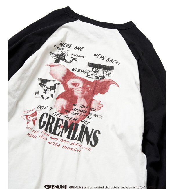 VENCE share style「GREMLINS グレムリン ラグランロンTシャツ」|Tシャツ・カットソー|
