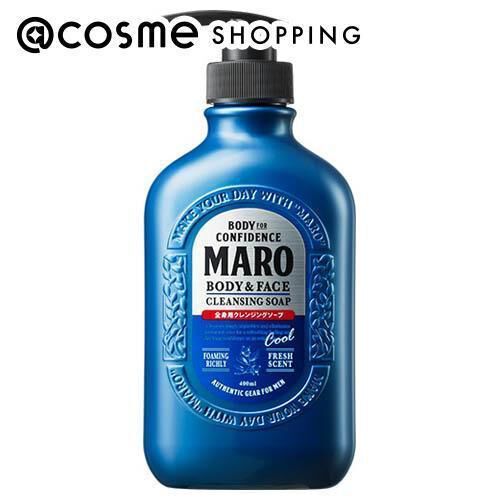  「MARO(マーロ) 全身用クールクレンジングソープ (400ml)」|ボディクレンジング|その他