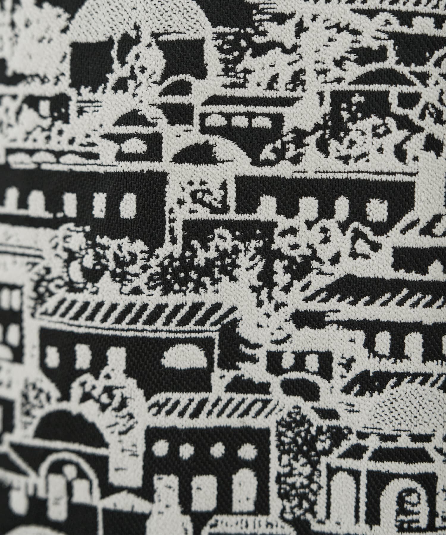 STYLE DELI「ジャガード2トーンシティ柄フレアスカート」|スカート|