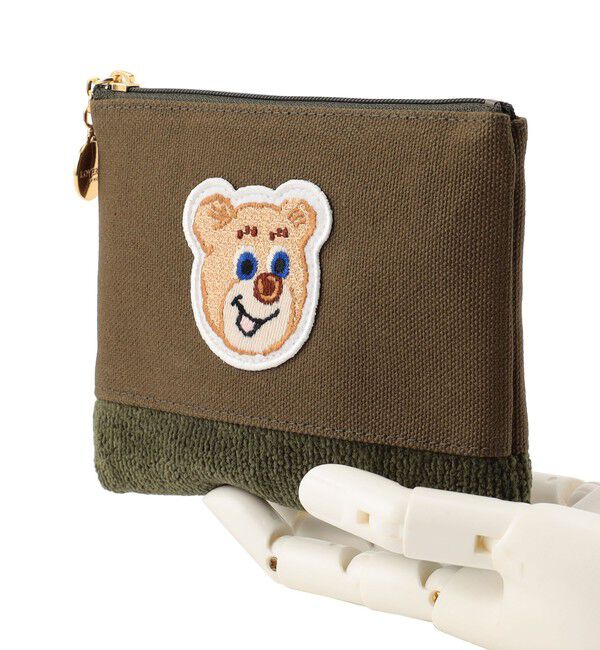 LOVERARY BY FEILER「オールドテディ　ワッペンポーチ　L/OTE-233072」|ポーチ|