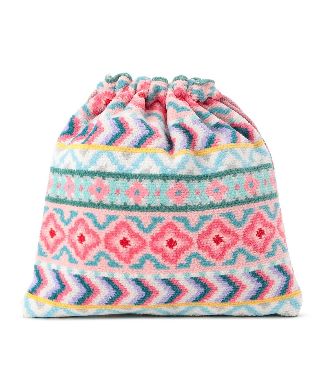 LOVERARY BY FEILER「ラブラリーエスニック　巾着　L/LEN-253130」|ポーチ|