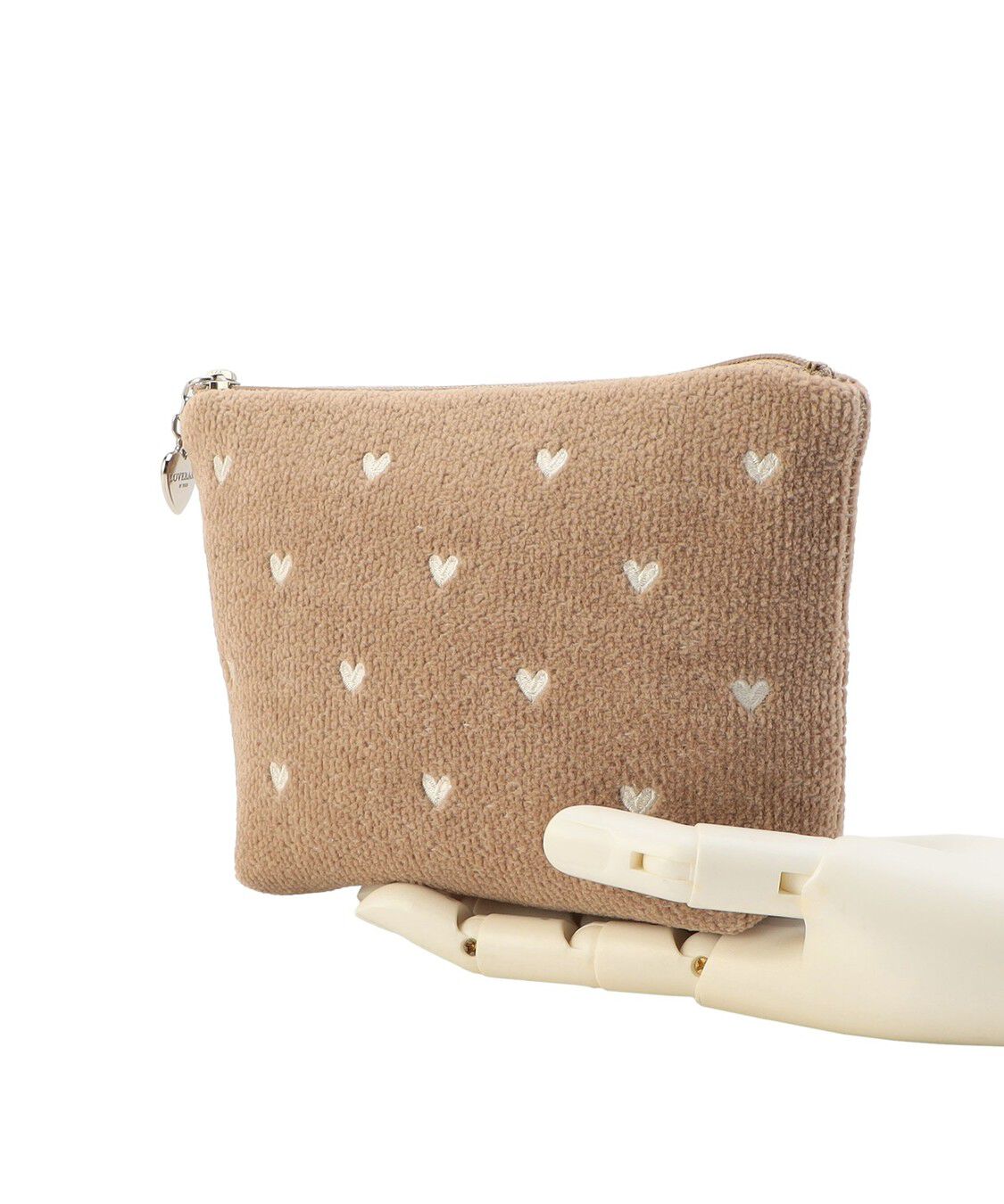 ラブラリーハート 舟型ポーチM L/LRH-257147（LOVERARY BY FEILER