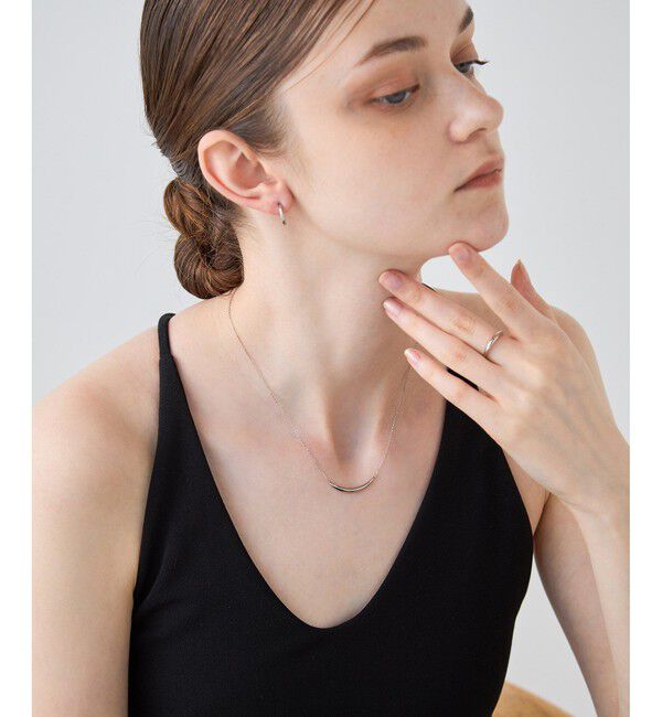 ete クレセントムーンネックレス ピンクゴールド 試着のみ ONLINE Limited] クレセントムーン ネックレス（ete）｜ルミネの