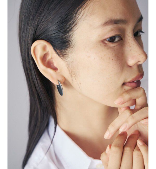 Jouete「[コネクト] フープピアス ディスク」|ピアス|