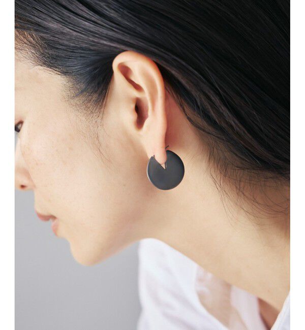 Jouete「[コネクト] フープピアス ディスク」|ピアス|