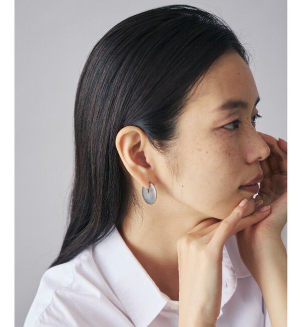 Jouete「[コネクト] フープピアス ディスク」|ピアス|