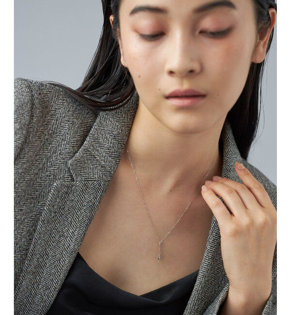 Jouete「[レイヤー] K10WG ネックレス ドロップ」|ネックレス|