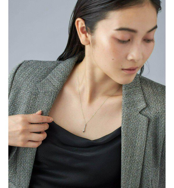 Jouete「[レイヤー] K10WG ネックレス ドロップ」|ネックレス|