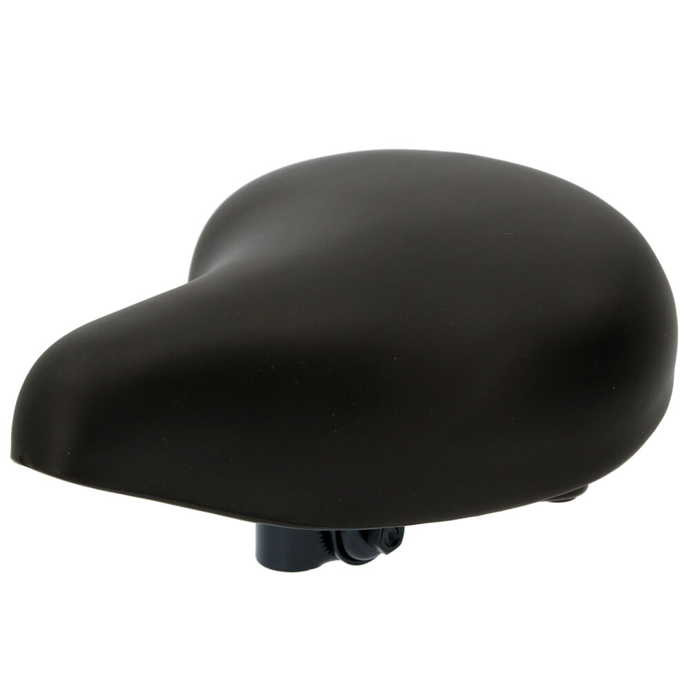 BACKYARD FAMILY「サドル 痛くない 通販 クッション ソフトサドル ブラウン ブラック 黒 グレー 交換用サドル」|その他|ブラック1