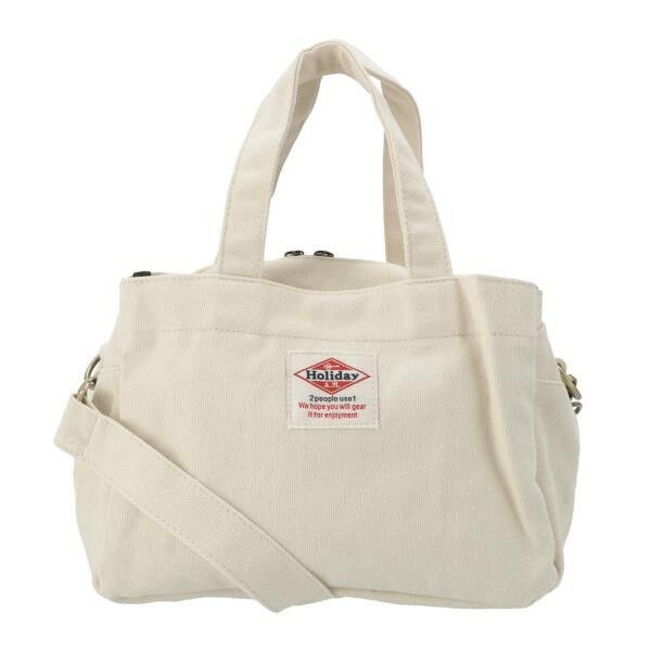 BACKYARD FAMILY「ショルダーバッグ レディース 斜めがけ カジュアル 通販 メンズ 2way シンプル 無地 ロゴ」|ショルダー・メッセンジャー|ホワイト1