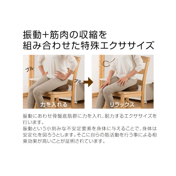 BACKYARD FAMILY「骨盤底筋トレーニング 通販 骨盤底筋エクササイズクッション キュットブル 骨盤底筋 クッション」|クッション・クッションカバー|