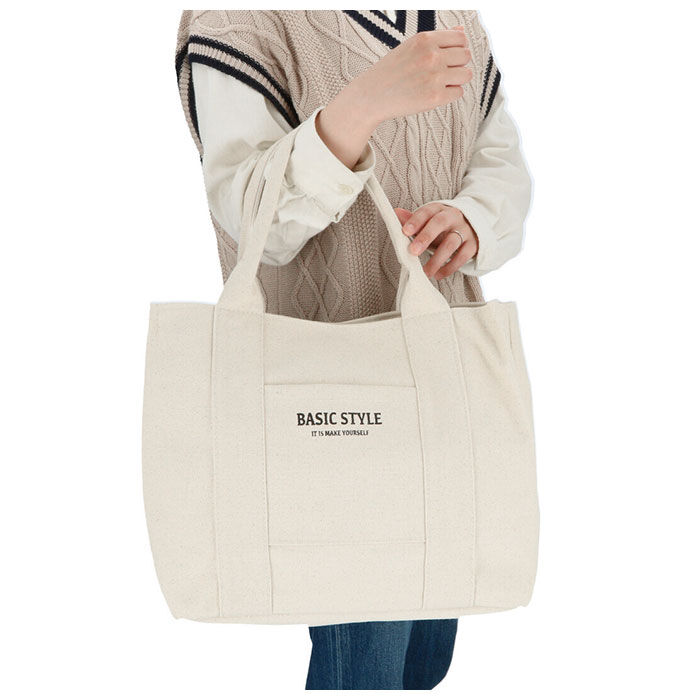 BACKYARD FAMILY「トートバッグ キャンバス a4 横 通販 レディース おしゃれ 大きめ 通勤 通学 大学生」|トートバッグ|