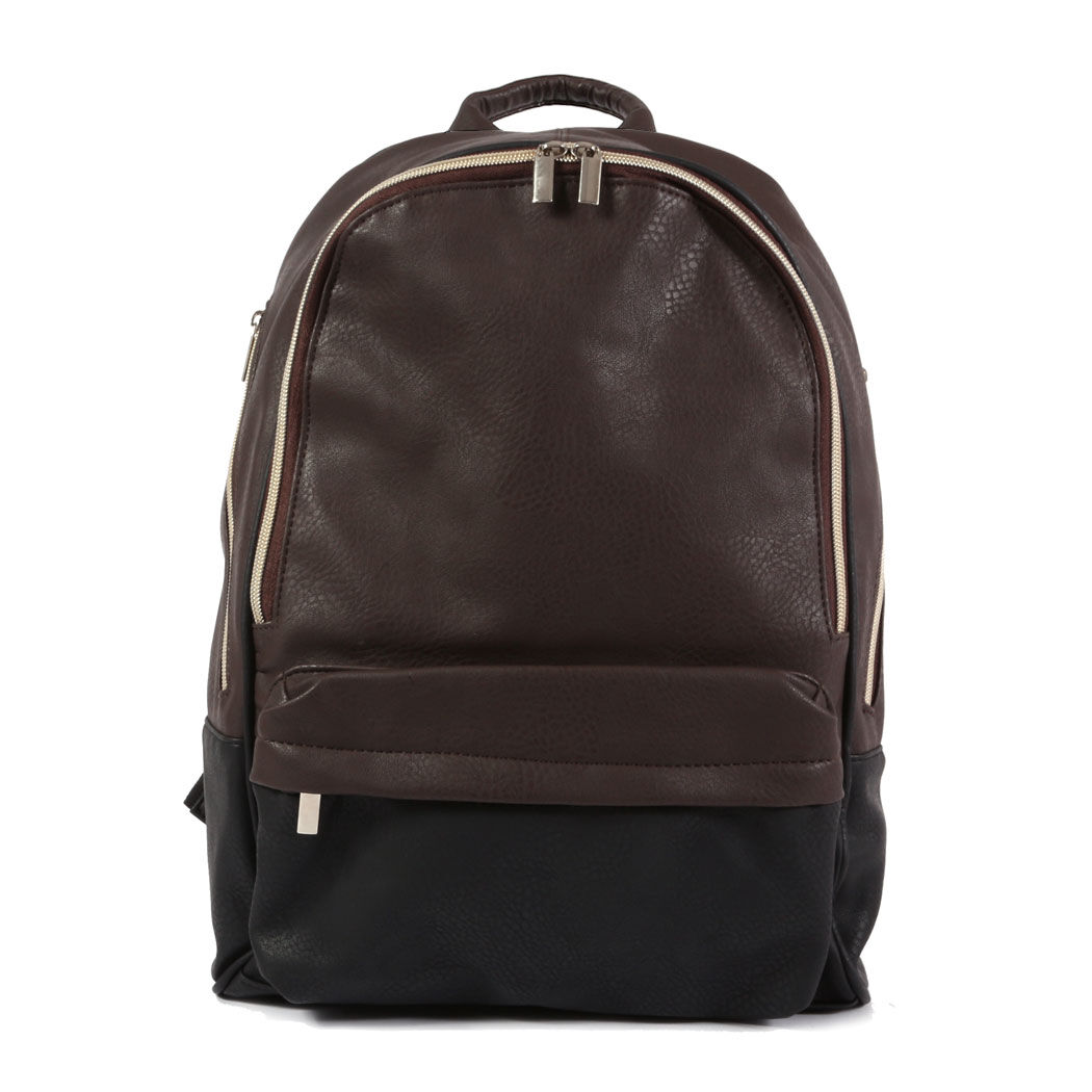 BACKYARD FAMILY「リュック レディース おしゃれ 大人 かわいい リュックサック 大容量 定番 大人 通学 A4」|リュック|ブラウン3