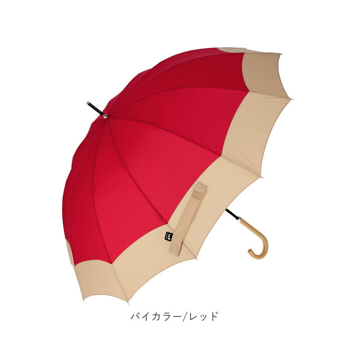 BACKYARD FAMILY「because ビコーズ 雨傘 レディース 長傘 通販 メンズ 12本骨 12フレーム 親骨」|傘|
