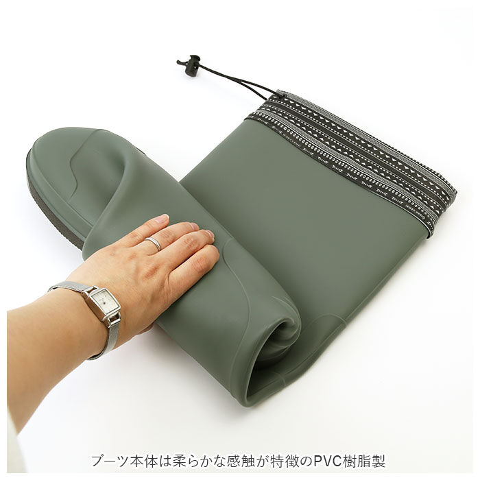 BACKYARD FAMILY「長靴 メンズ 通販 レインブーツ ロング レインシューズ ソフト スパイク スパイクブーツ」|その他|