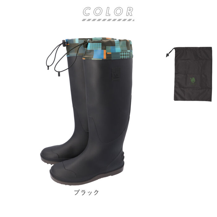 BACKYARD FAMILY「長靴 メンズ 通販 レインブーツ ロング レインシューズ ソフト スパイク スパイクブーツ」|その他|