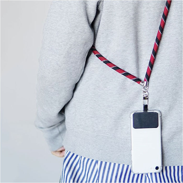 BACKYARD FAMILY「スマホ ショルダーストラップ ロープ 通販 挟むだけ スマホショルダーストラップ ネックストラップ」|電化製品|