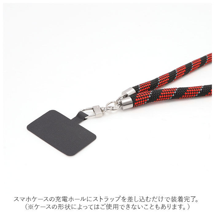 BACKYARD FAMILY「スマホ ショルダーストラップ ロープ 通販 挟むだけ スマホショルダーストラップ ネックストラップ」|電化製品|