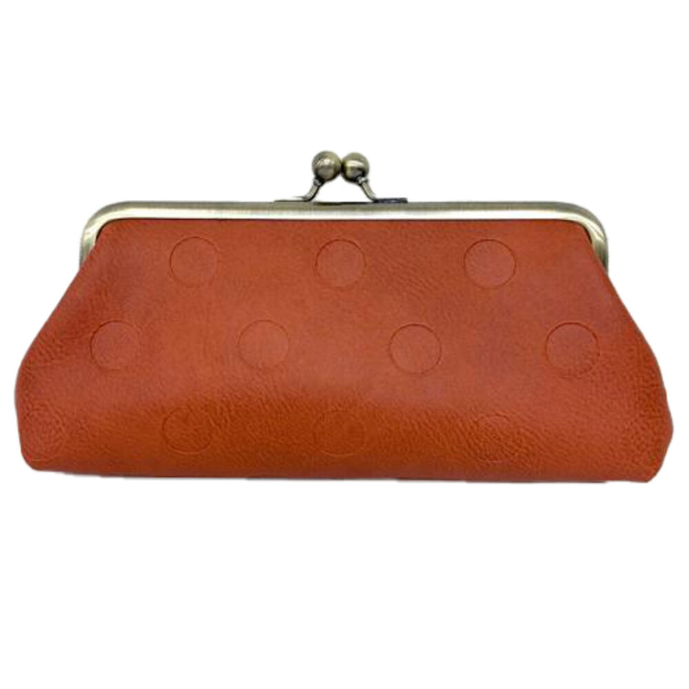 BACKYARD FAMILY「ラフィール ポーチ 2368-1 通販 Lafiel がまぐちポーチ がま口ポーチ マルチポーチ」|ポーチ|オレンジ1