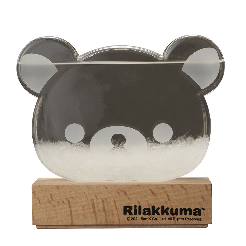 BACKYARD FAMILY「リラックマ ガラスフロート温度計 通販 ストームグラス ガリレオ温度計 温度計 インテリア温度計」|その他|ホワイト1