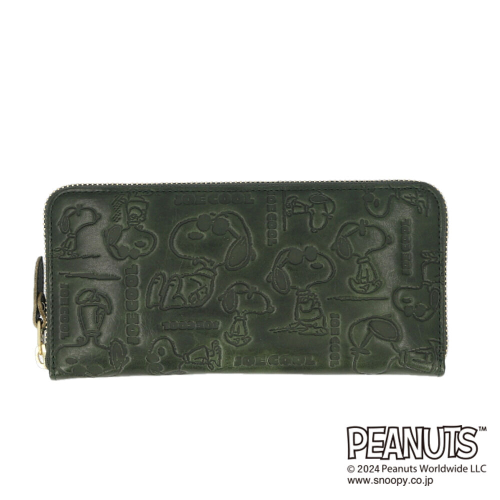 BACKYARD FAMILY「vintage peanuts 長財布 通販 財布 お財布 おさいふ ロングウォレット ウォレット」|財布|グリーン1